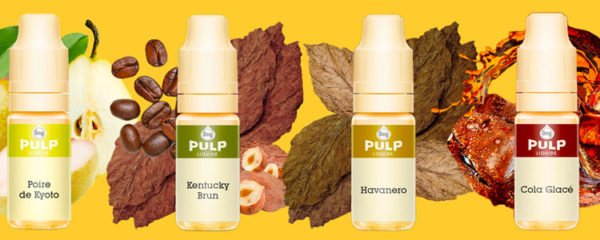 les e-liquides Pulp